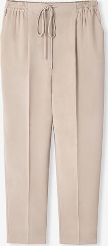 Pantalon à plis Ipekyol en beige : devant