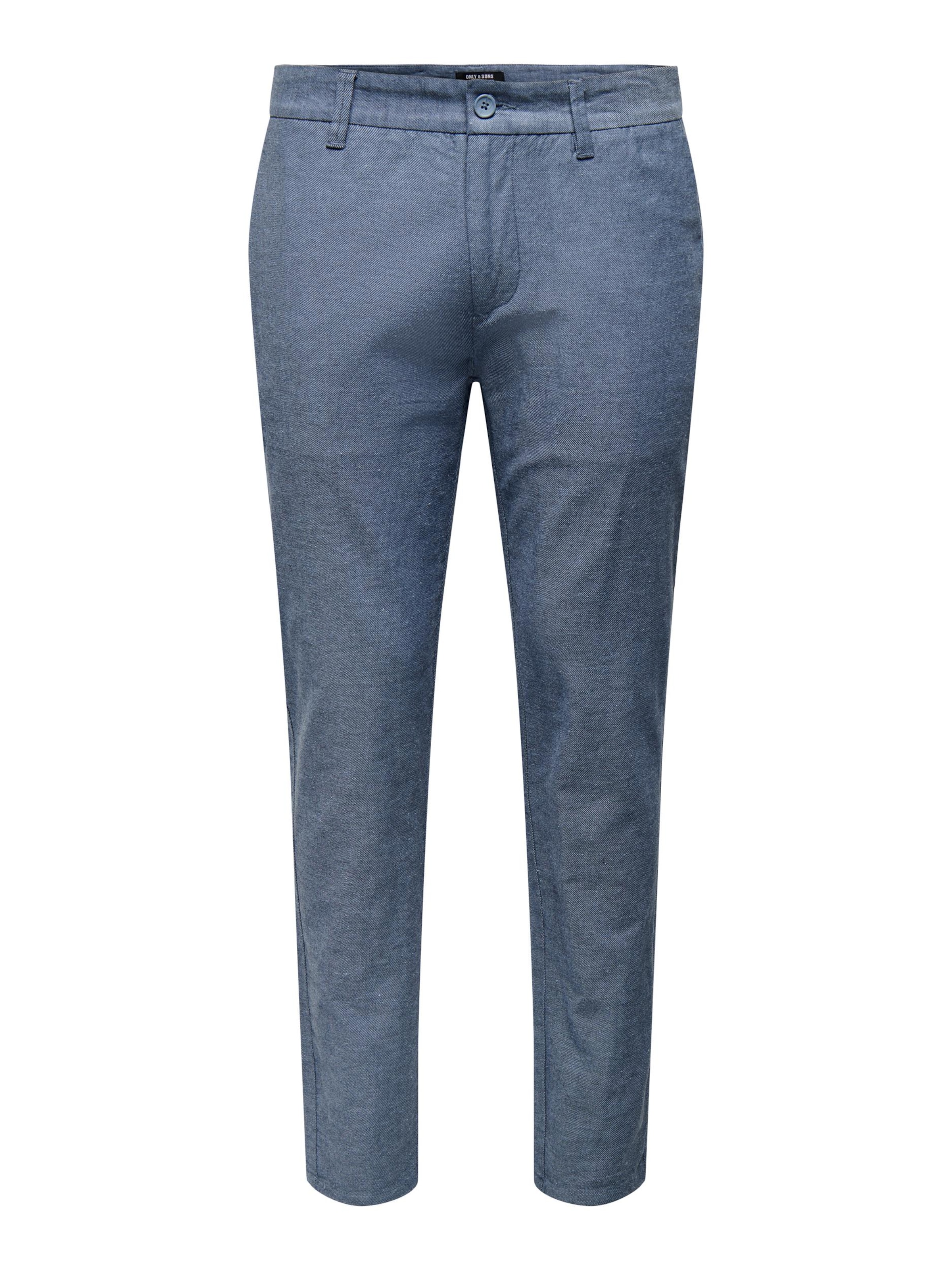 Only & Sons - Pantalón chino 'MARK' en azul: frente