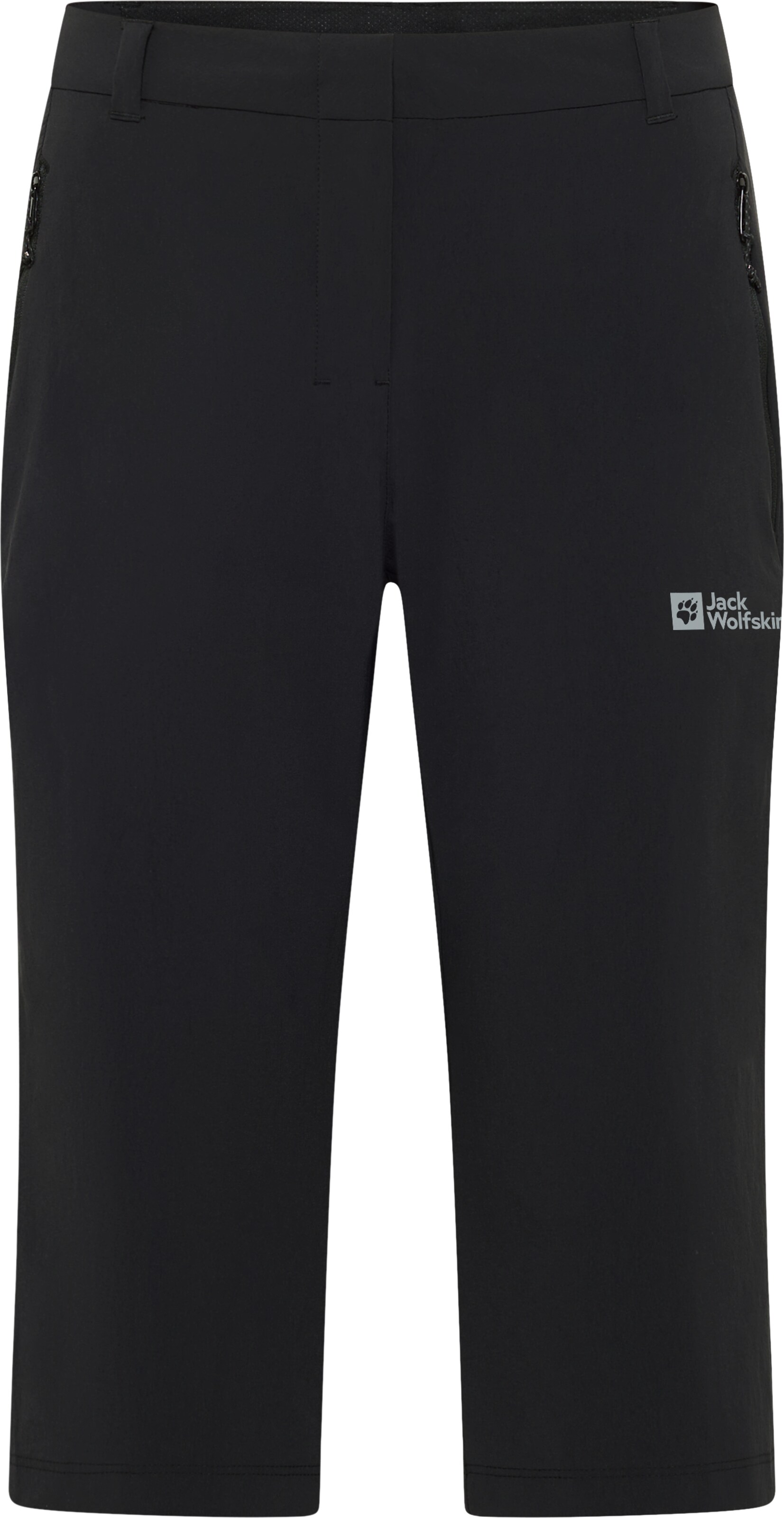 Coupe slim Pantalon outdoor JACK WOLFSKIN en noir : devant