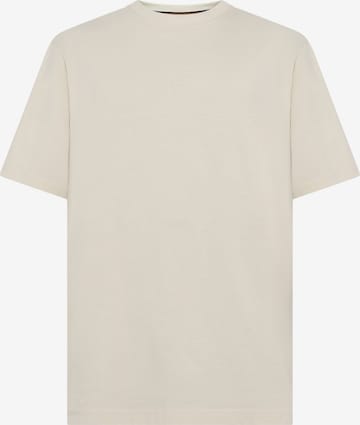 T-Shirt Signal en beige : devant
