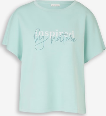 TOM TAILOR - Camisa em azul: frente