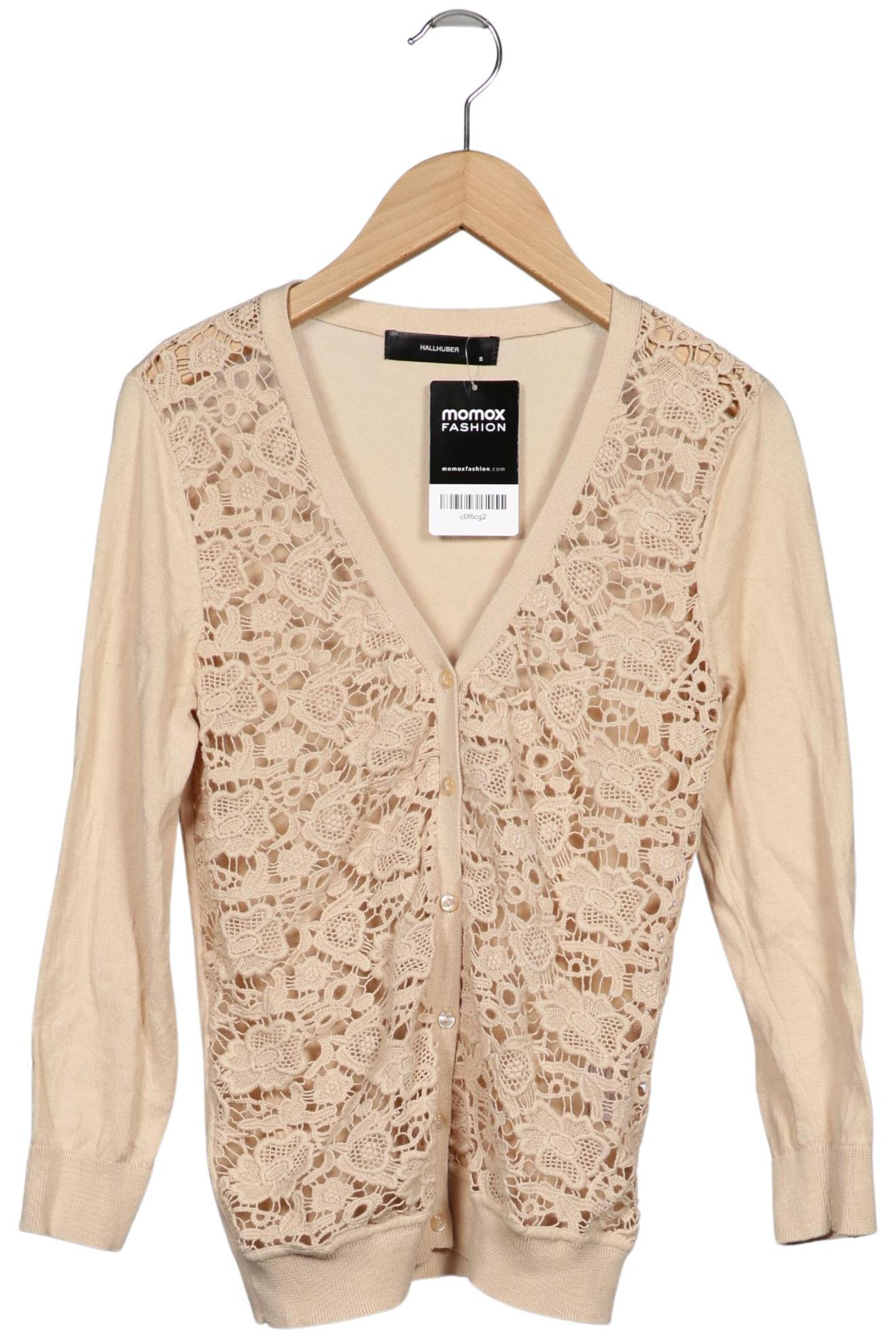 HALLHUBER Sweater & Cardigan in S in Beige: front