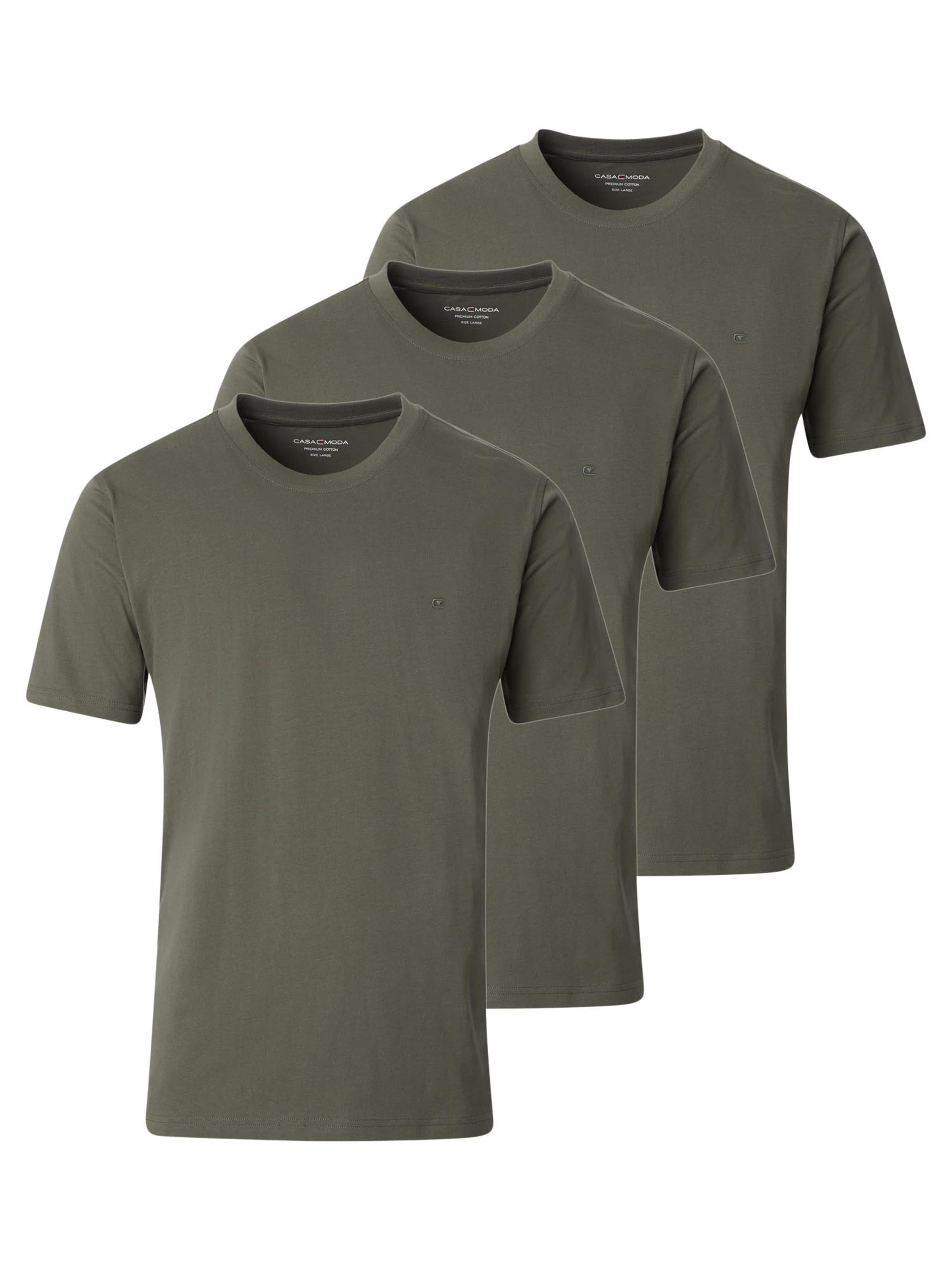 CASAMODA Shirt 'Basic' in Green: front