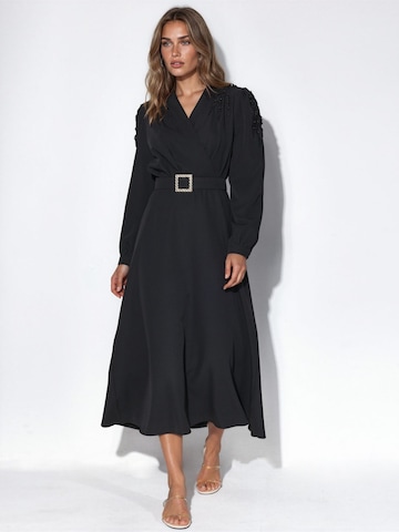 MSN Collection Jurk in Zwart: voorkant