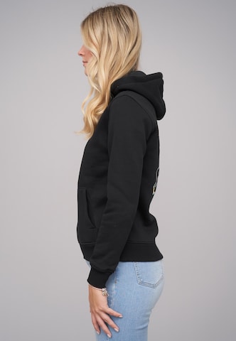 Cloud5ive Sweatshirt 'Limoncello Spritz' in Zwart