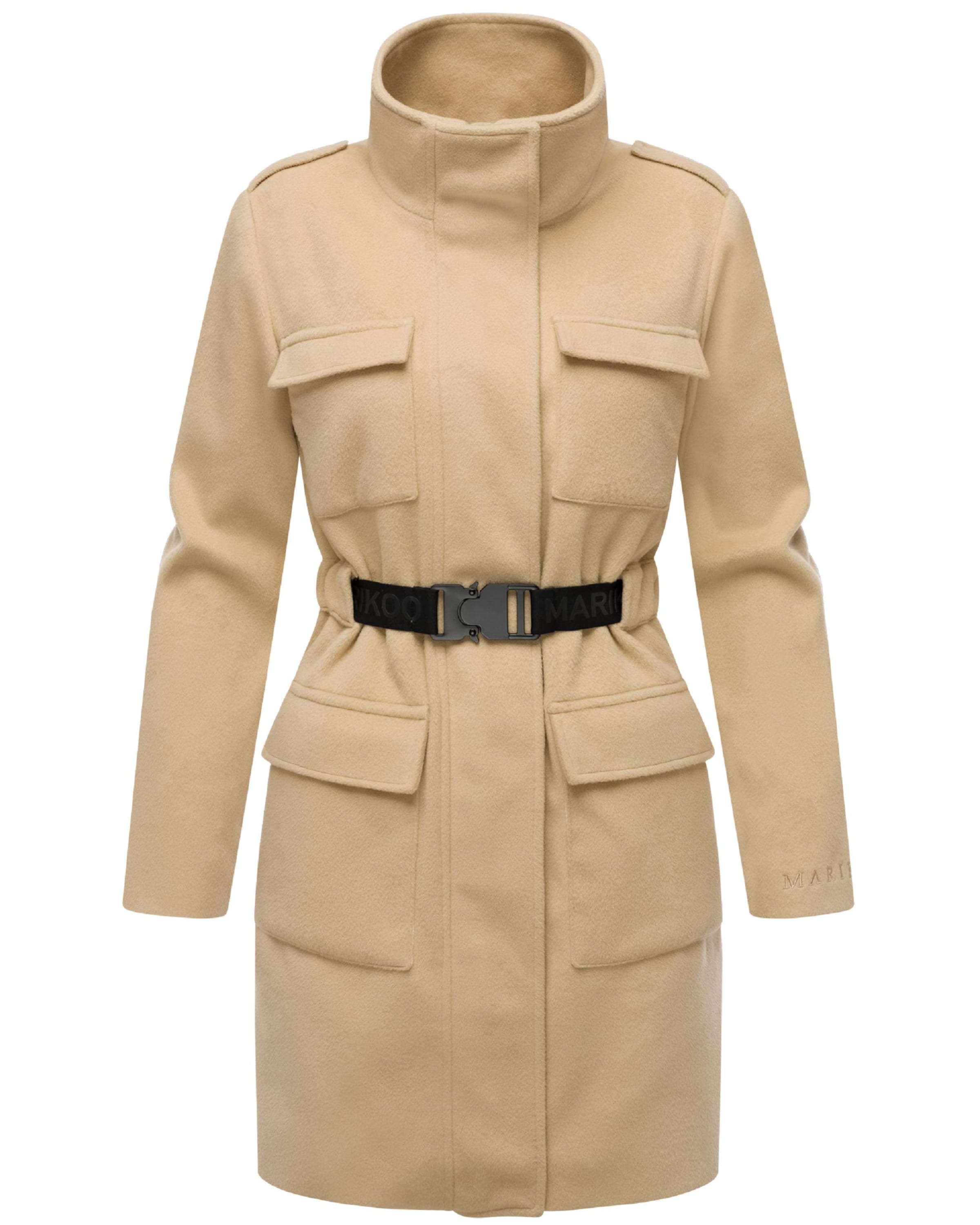 MARIKOO Ανοιξιάτικο και φθινοπωρινό παλτό 'Tanokoo 16' σε μπεζ