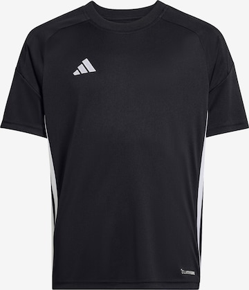 ADIDAS PERFORMANCE - Camisa funcionais 'Tiro Es' em preto: frente