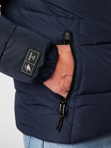 Superdry Winter Jacket in Blue