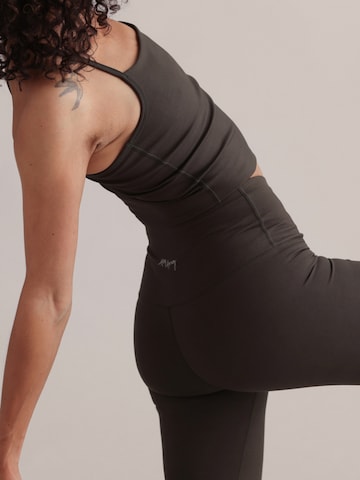 Hey Honey - Skinny Leggings 'Cropped' en verde
