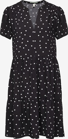 QS - Vestido de verano en negro: frente