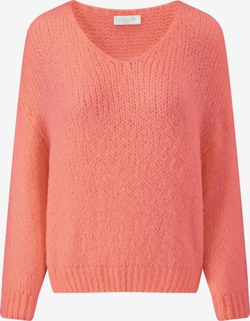 SASSYCLASSY Oversized sweater in Orange: front