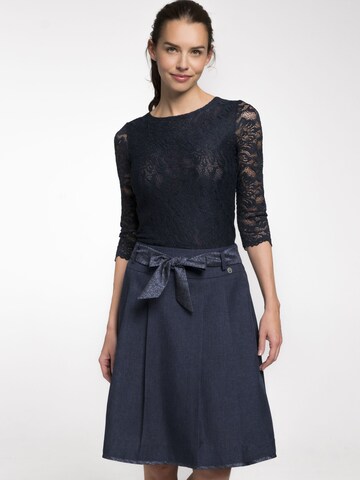 SPIETH & WENSKY Traditional Skirt 'Babsi' in Blue