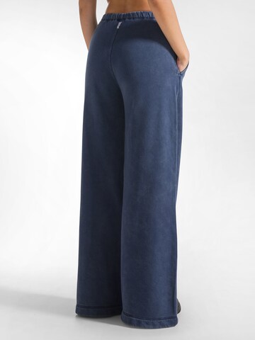 DEHA Wide Leg Hose in Blau