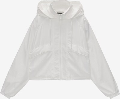 Pull&Bear Veste mi-saison en blanc, Vue avec produit