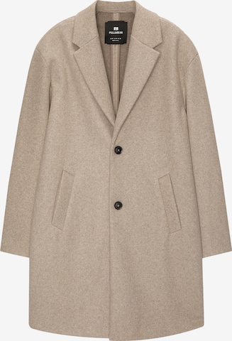Cappotto di mezza stagione di Pull&Bear in beige: frontale