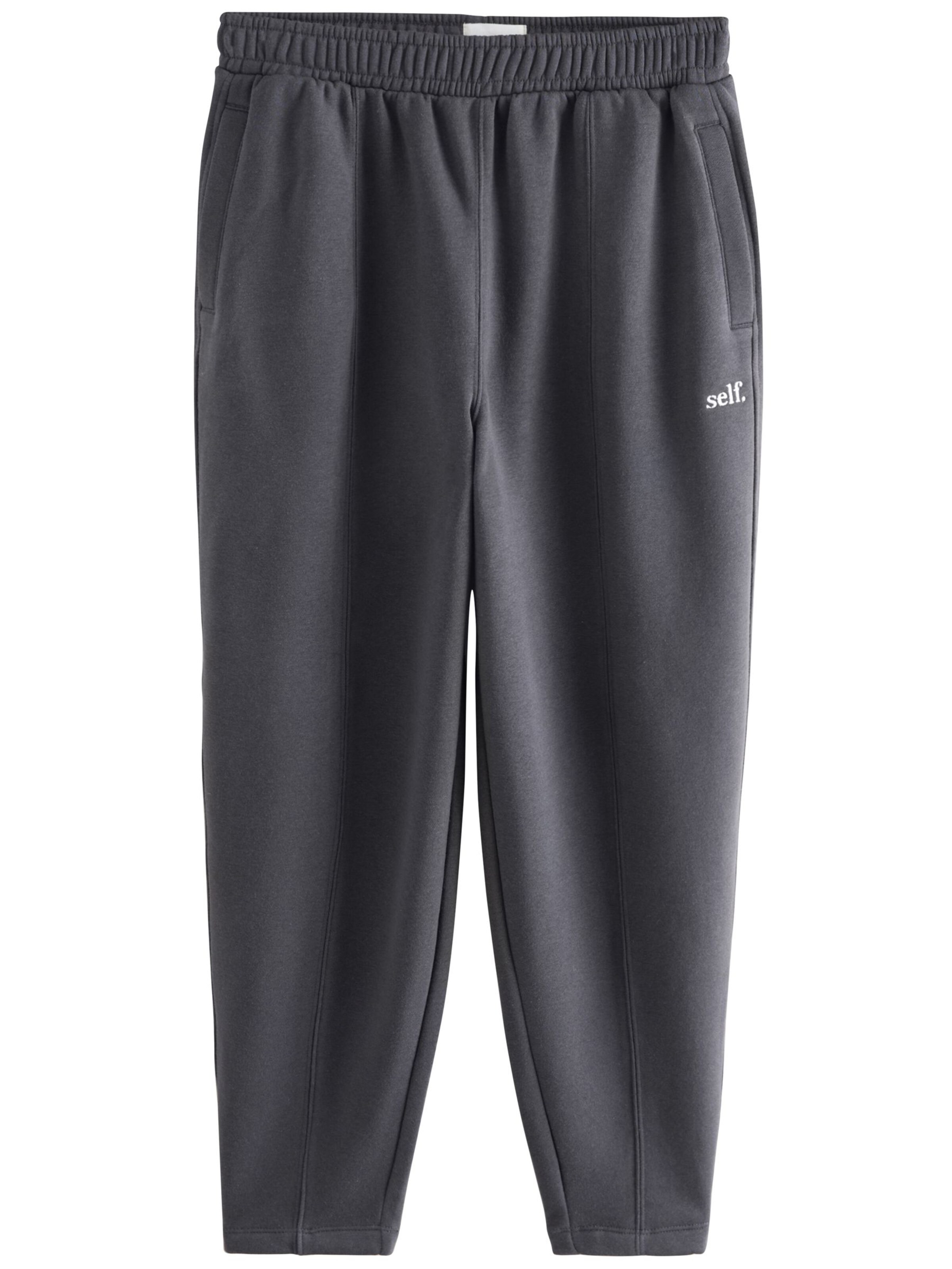 self. Tapered Hose in Blau: Vorderseite