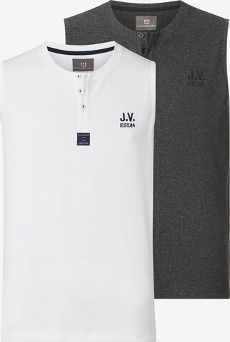 Jan Vanderstorm Shirt ' Melfes ' in Grey: front