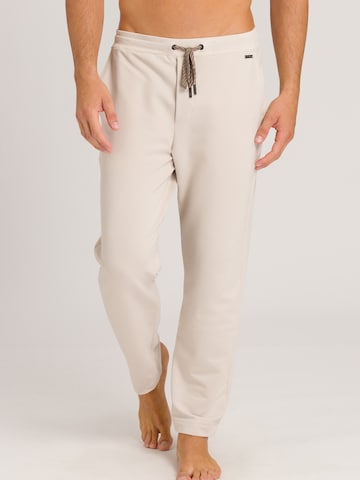 Hanro Pajama Pants in Beige: front