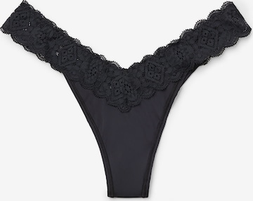 INTIMISSIMI Slip in Schwarz: Vorderseite