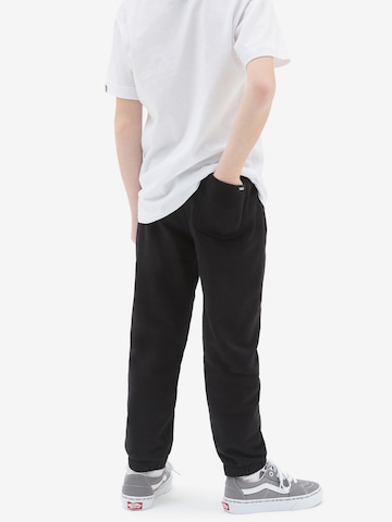 VANS Tapered Trousers in Black: front