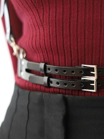 Haute Cuir Belt 'Mun Suspender Harness' in Black