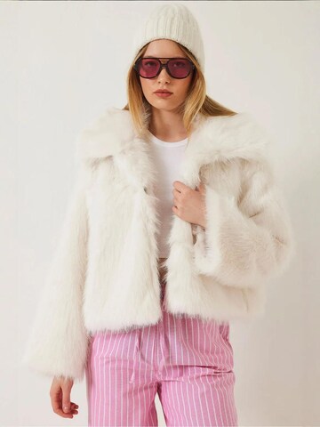 Veste mi-saison Bianco Lucci en blanc