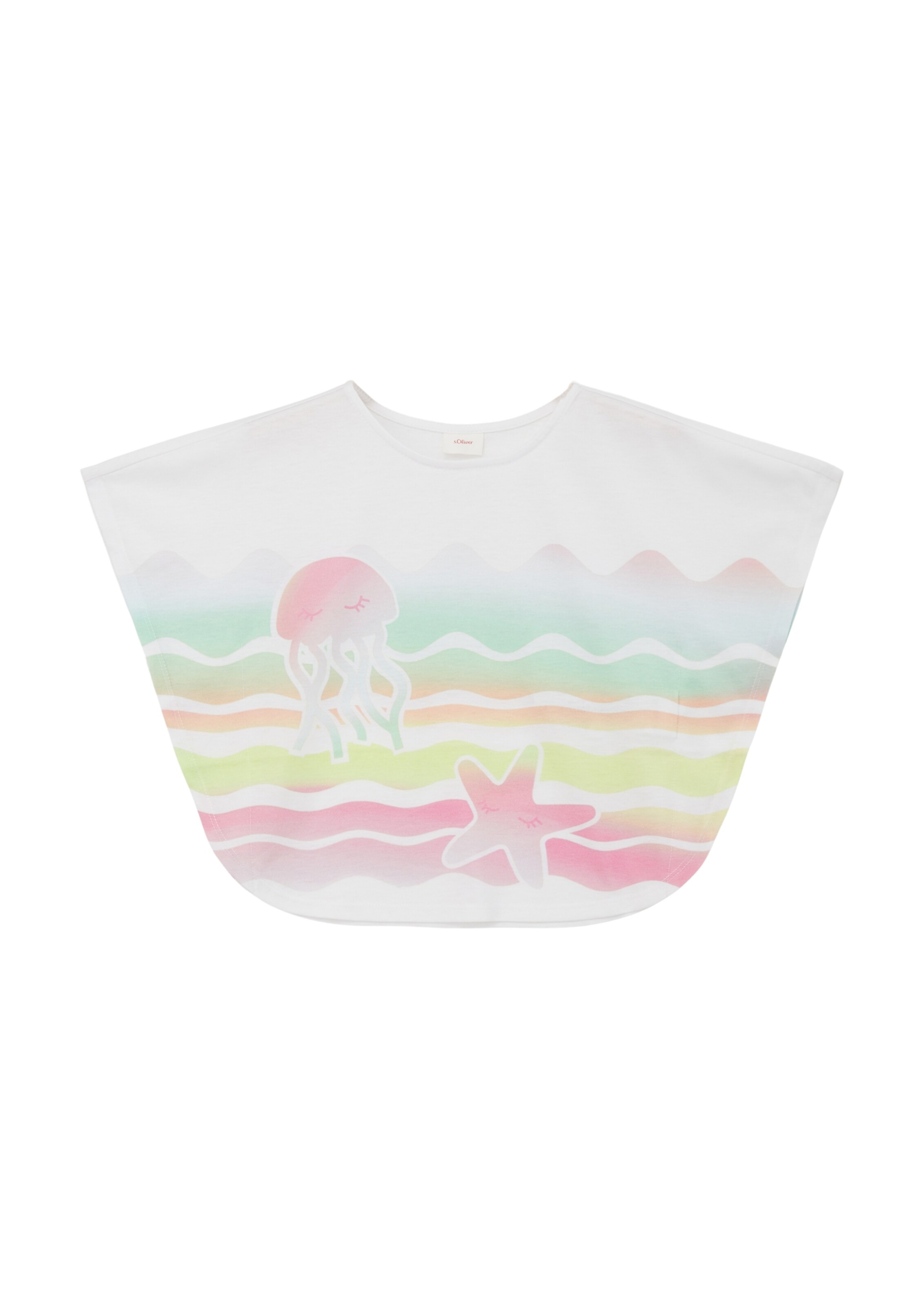 s.Oliver Shirt in Weiß: Vorderseite