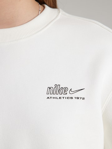 Sweat-shirt Nike Sportswear en beige