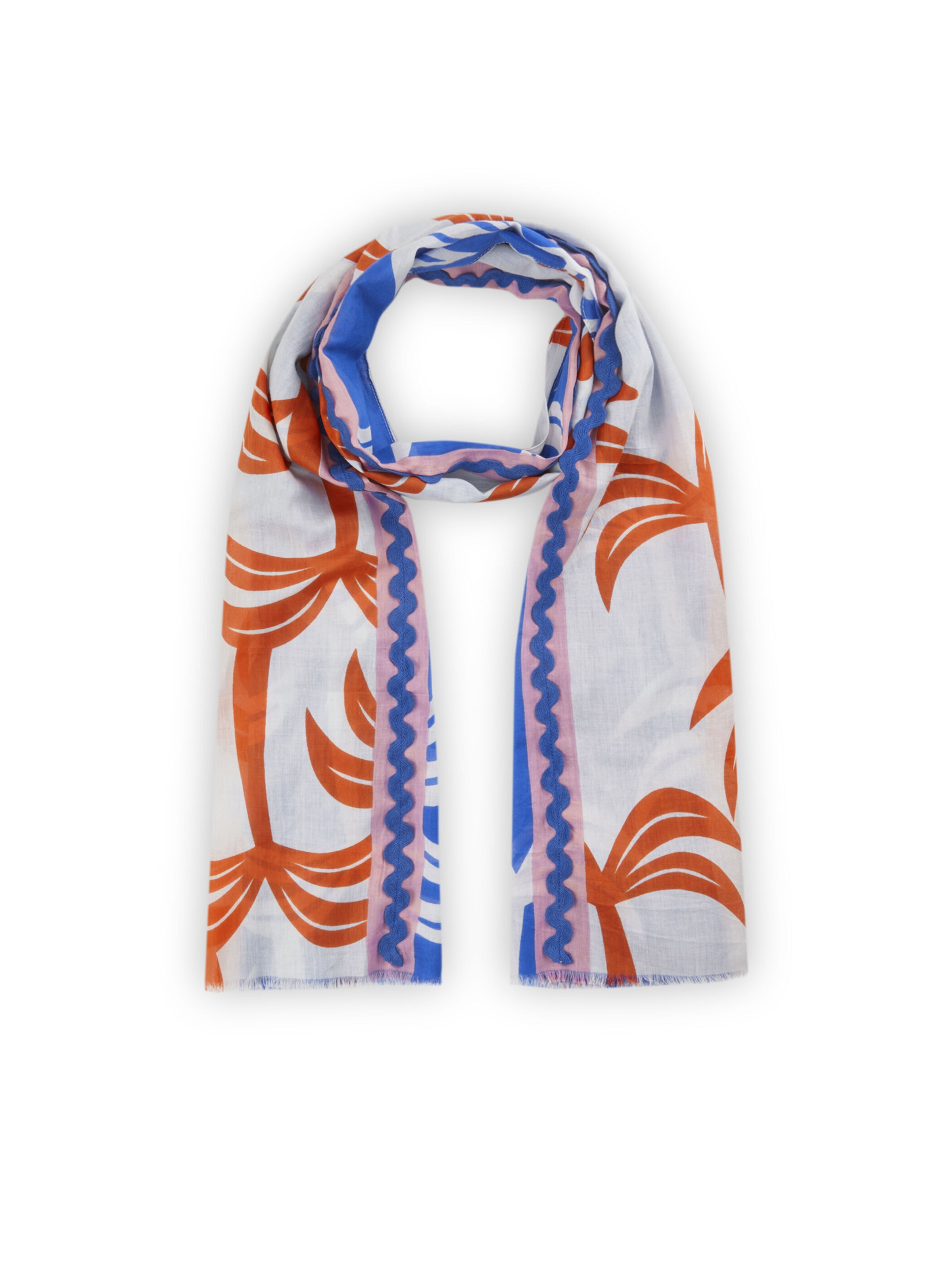 CODELLO Sjaal in Blauw: voorkant