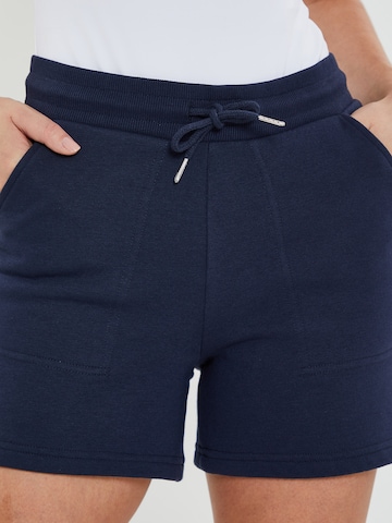 Threadbare Regular Shorts 'Spencer' in Blau