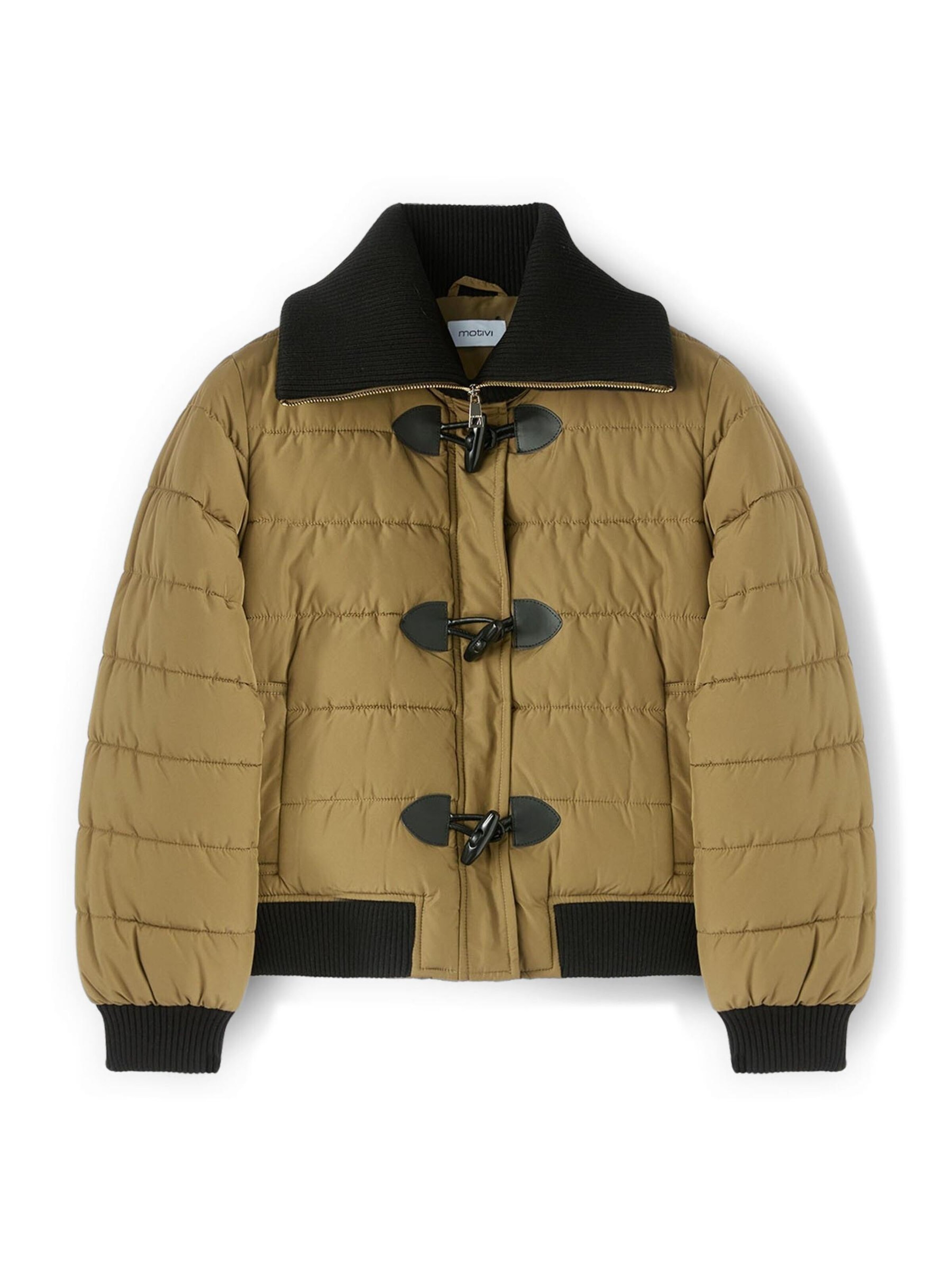Veste d’hiver MOTIVI en vert : devant