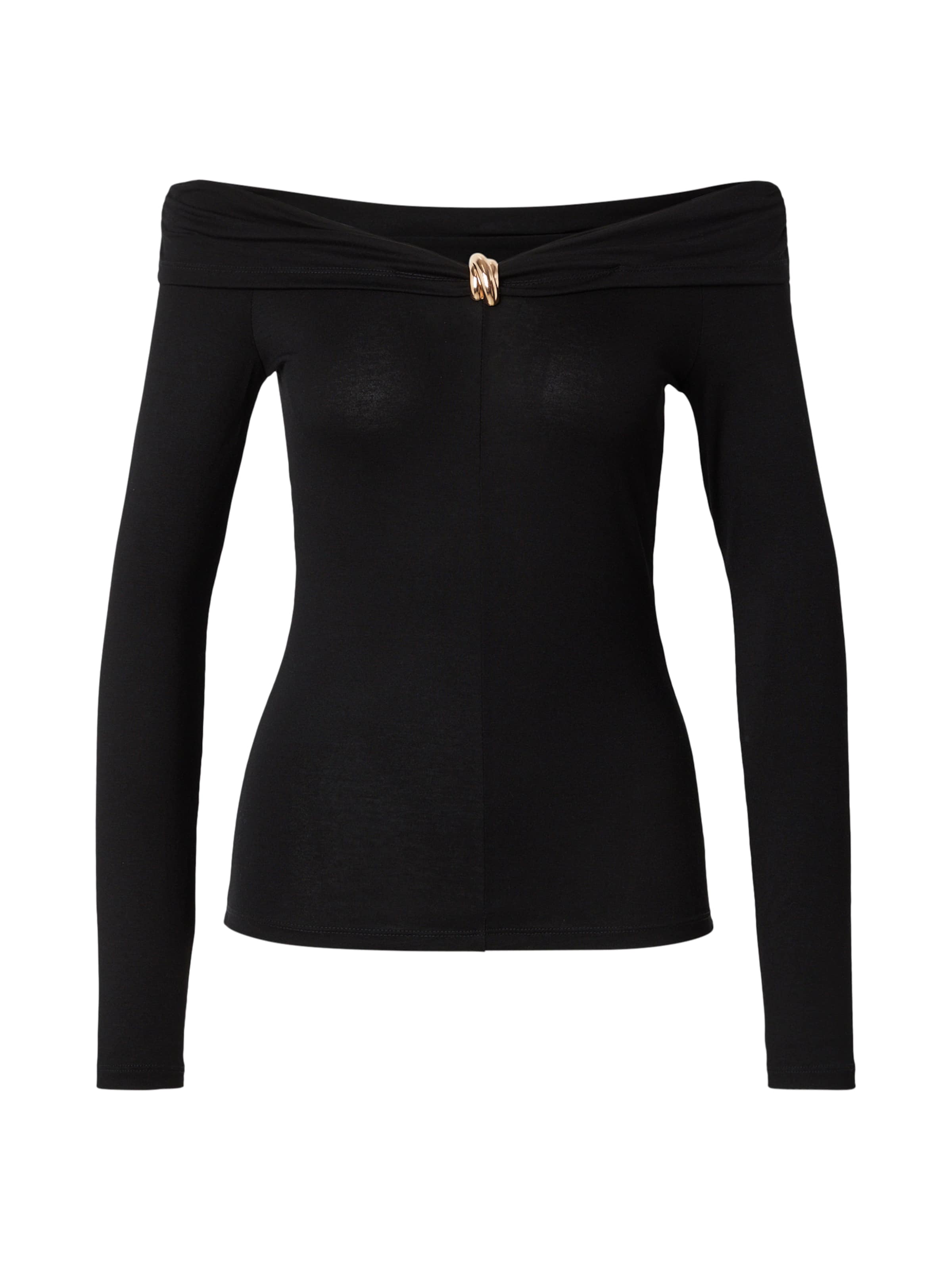 T-shirt 'Dita' ABOUT YOU en noir : devant