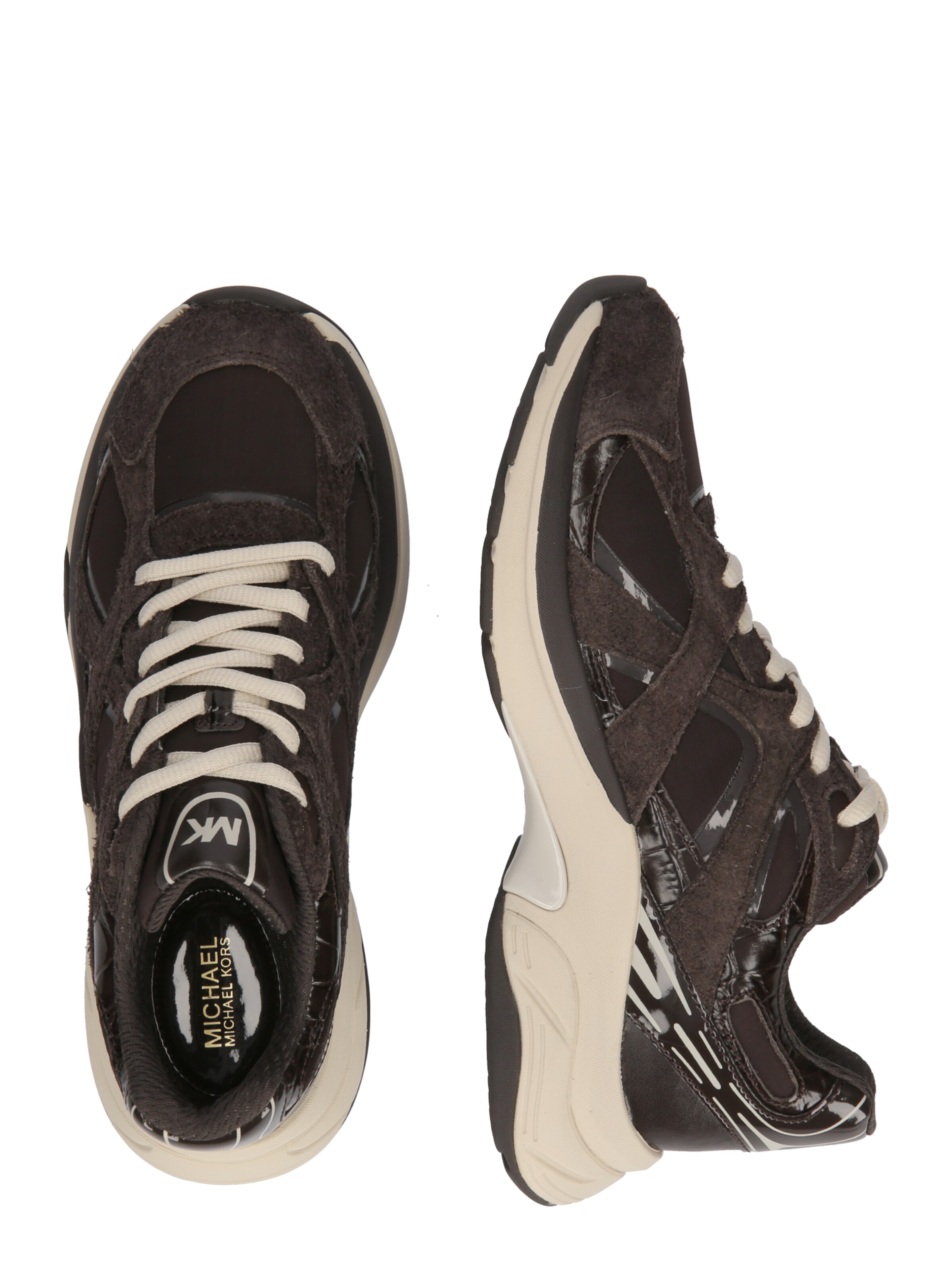 Baskets basses 'LEO' MICHAEL Michael Kors en marron