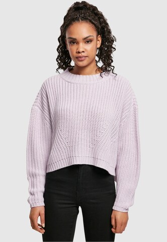 Urban Classics Pullover in Lila: Vorderseite