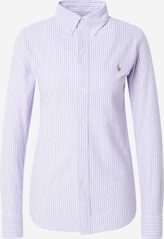 Polo Ralph Lauren Bluzka w kolorze fioletowy: przód