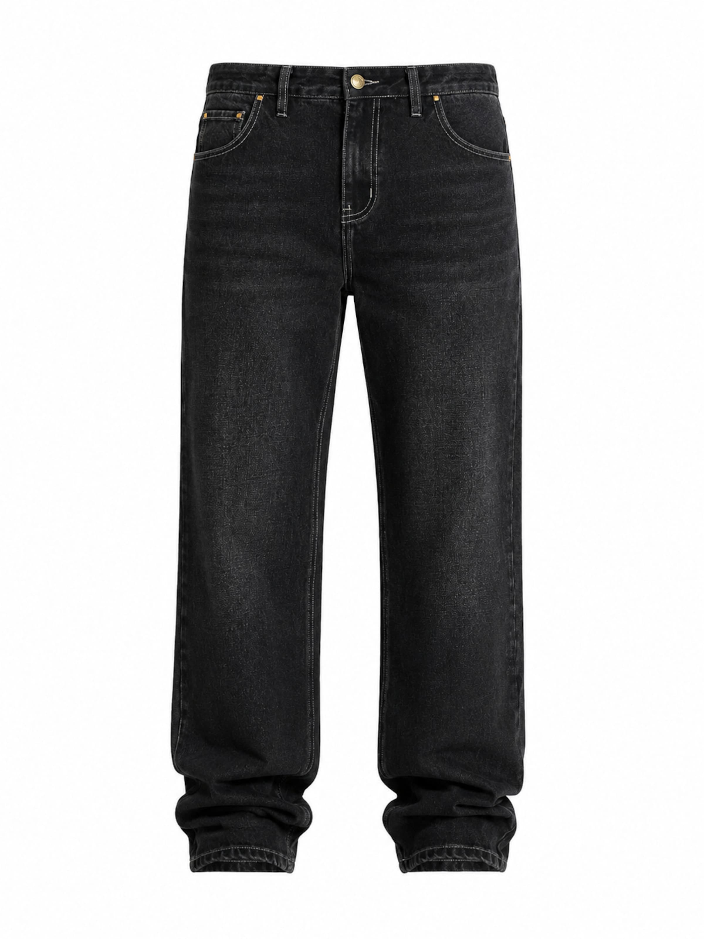 Gianni Kavanagh Regular Jeans in Schwarz: Vorderseite