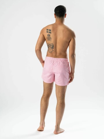 Shorts de bain ' Swimshorts ' TEESHOPPEN en rouge
