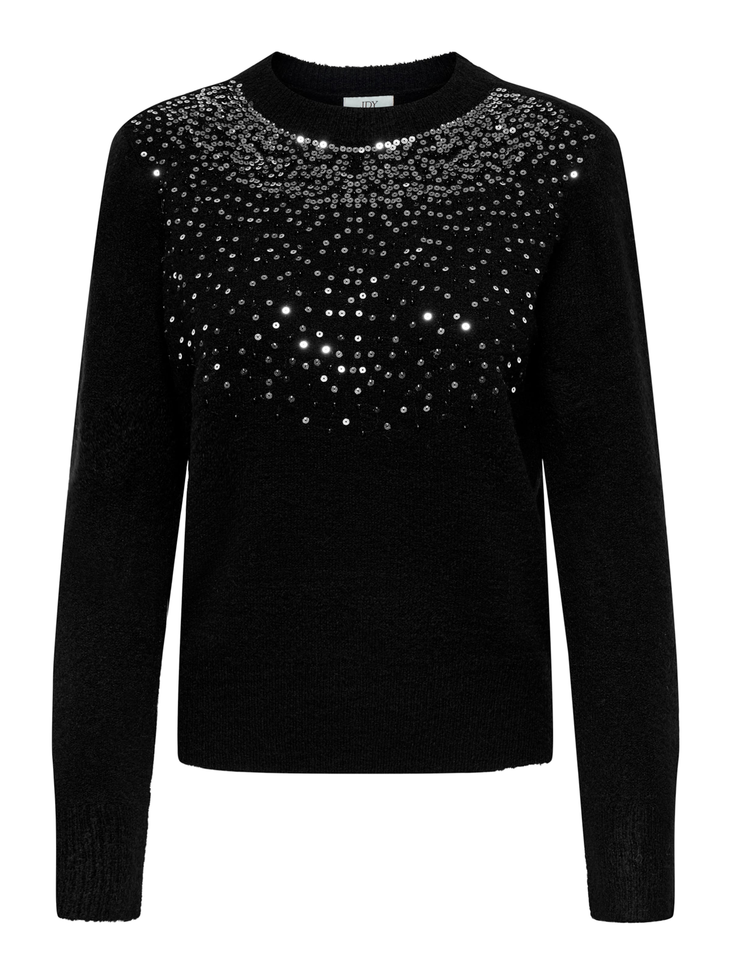 JDY Pullover 'JDYAMINA' i sort: forside