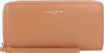 LANCASTER Wallet in Brown: front