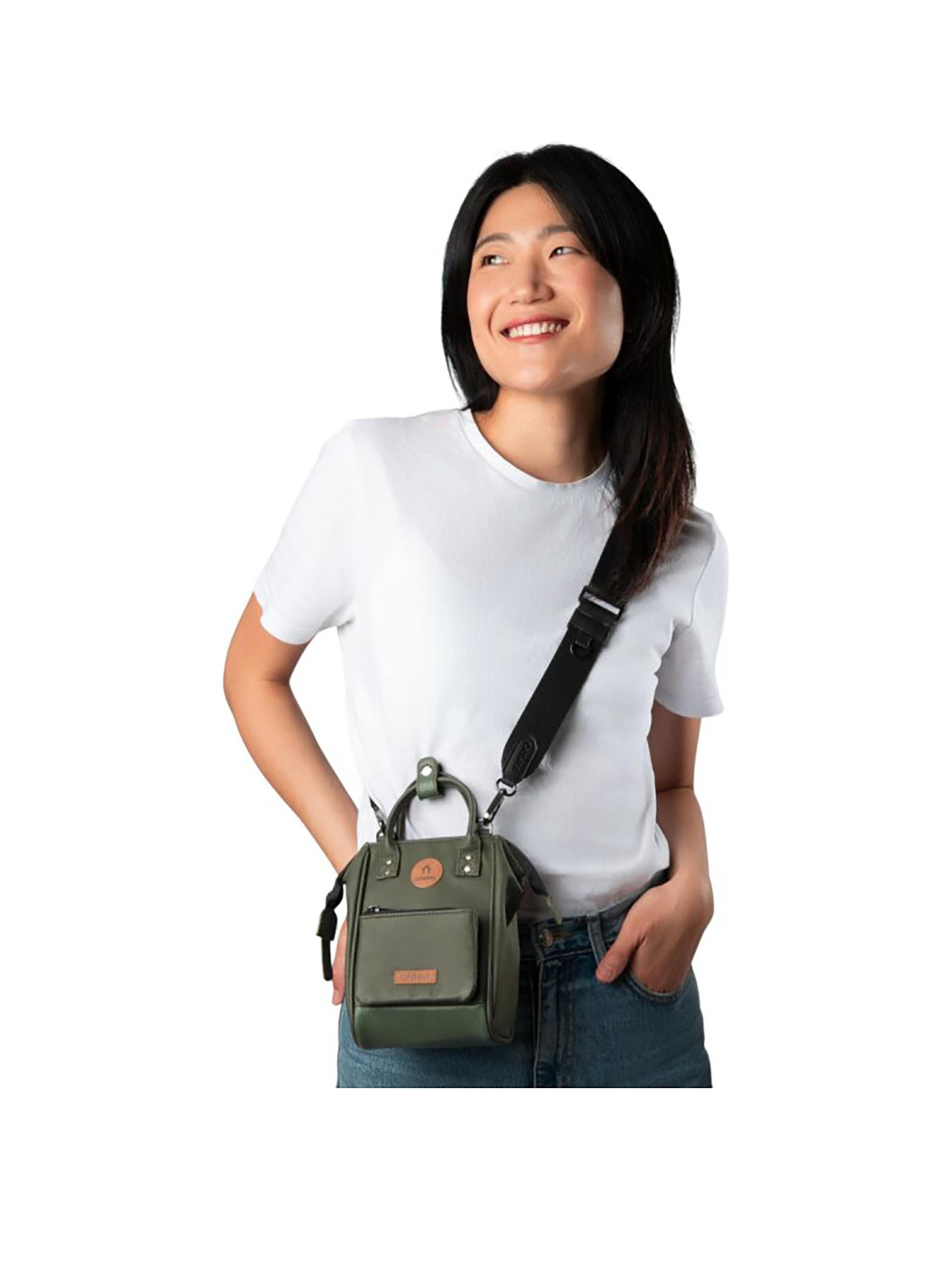 Cabaia Crossbody Bag 'Busan' in Green