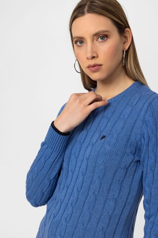 DENIM CULTURE Sweater 'KENDALL' in Blue