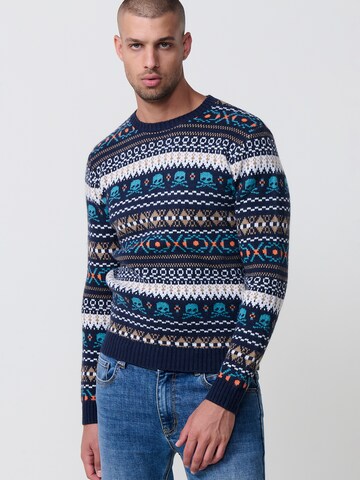 KOROSHI Sveter - Modrá