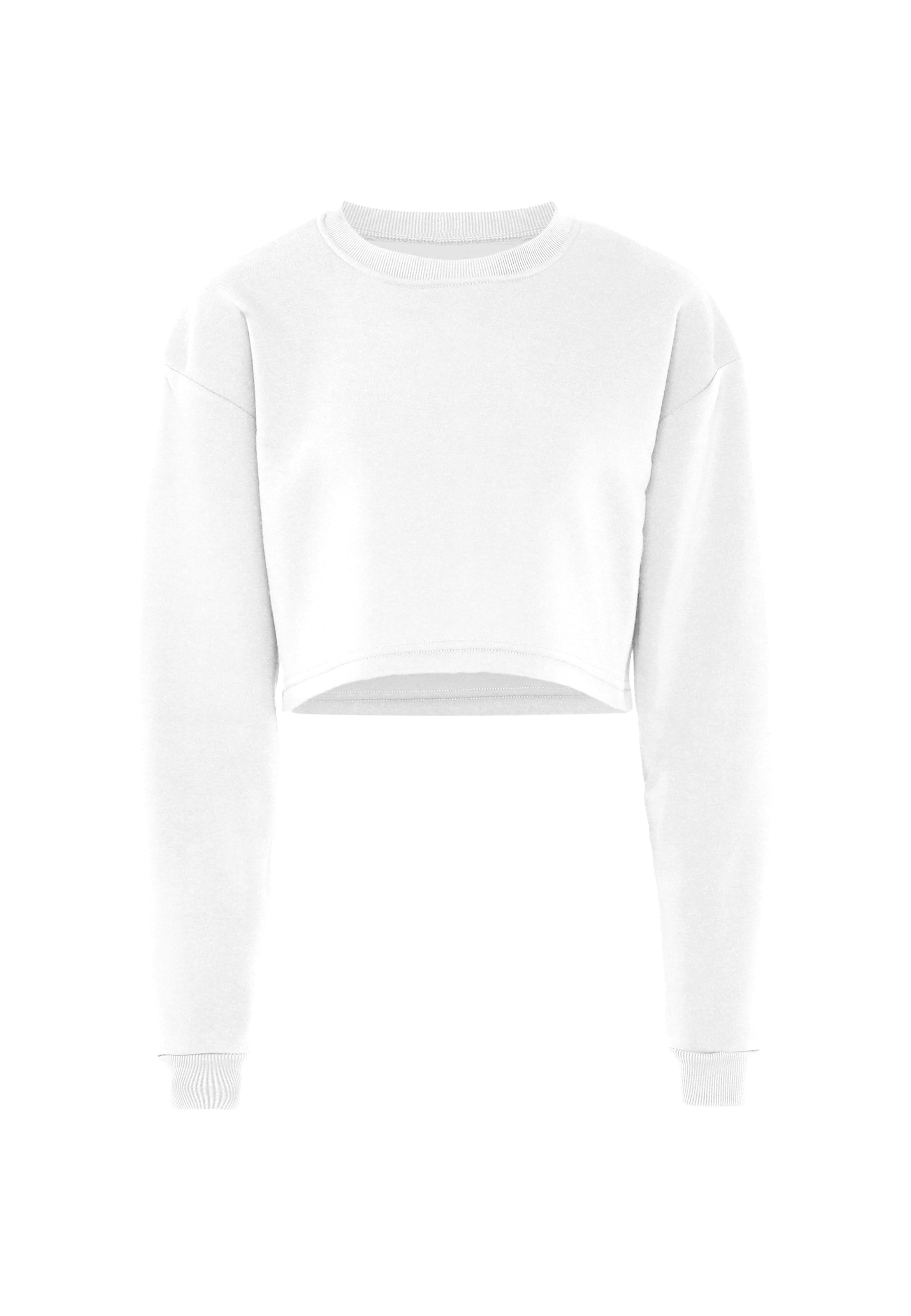 hoona Sweatshirt in Weiß: Vorderseite