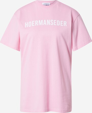 T-shirt 'Suki' Hoermanseder x About You en rose : devant