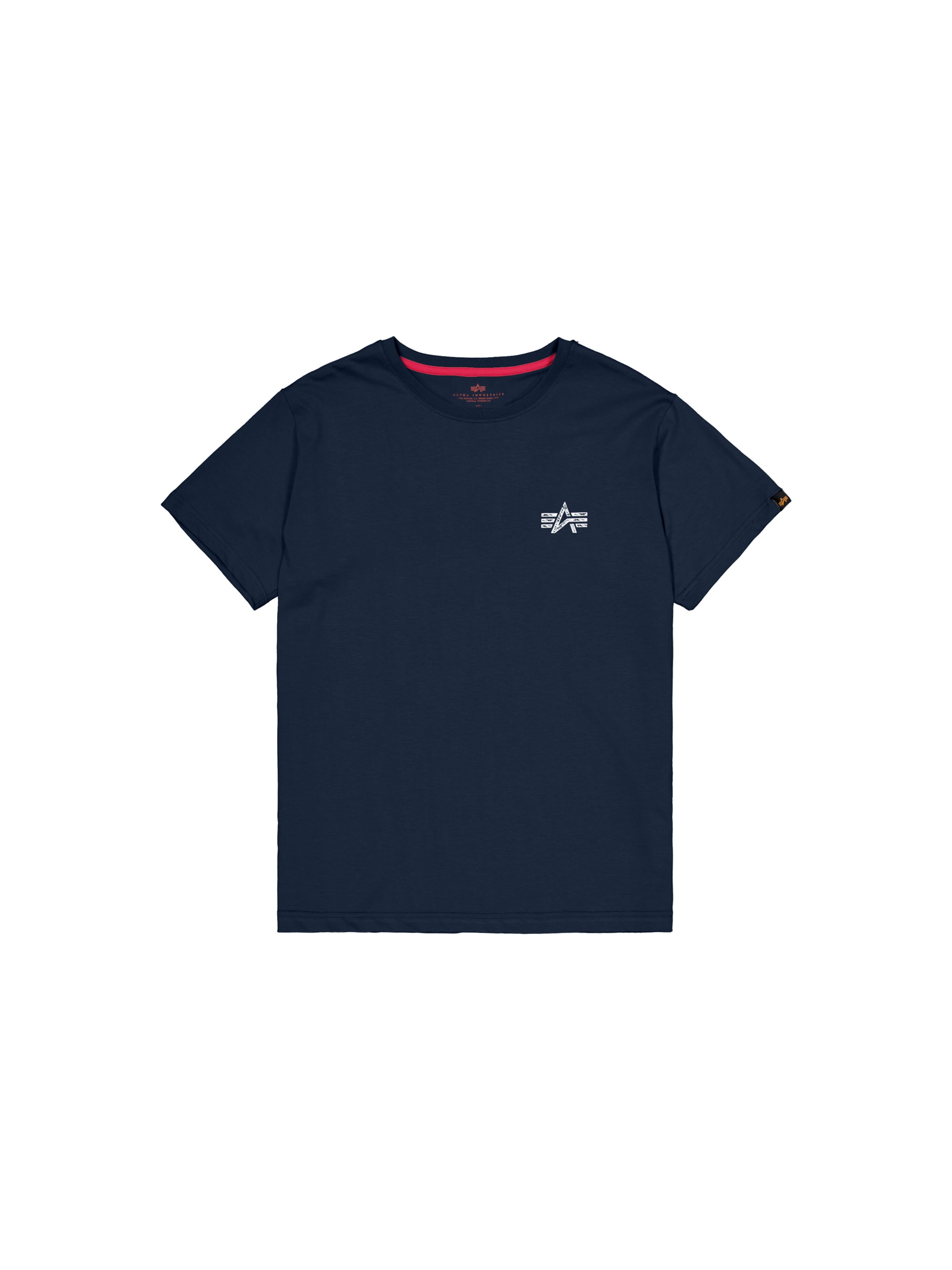 ALPHA INDUSTRIES Koszulka w kolorze niebieski: przód