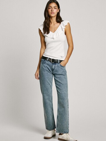 Pepe Jeans Top 'Millie' in Weiß