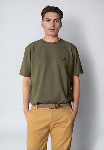 Maglietta di Clean Cut Copenhagen in verde: frontale