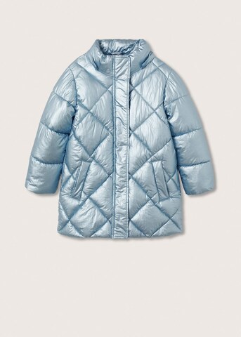 MANGO KIDS Winter Jacket 'Marine' in Blue