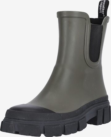 Weather Report Rubber Boots 'Raylee' in Green: front