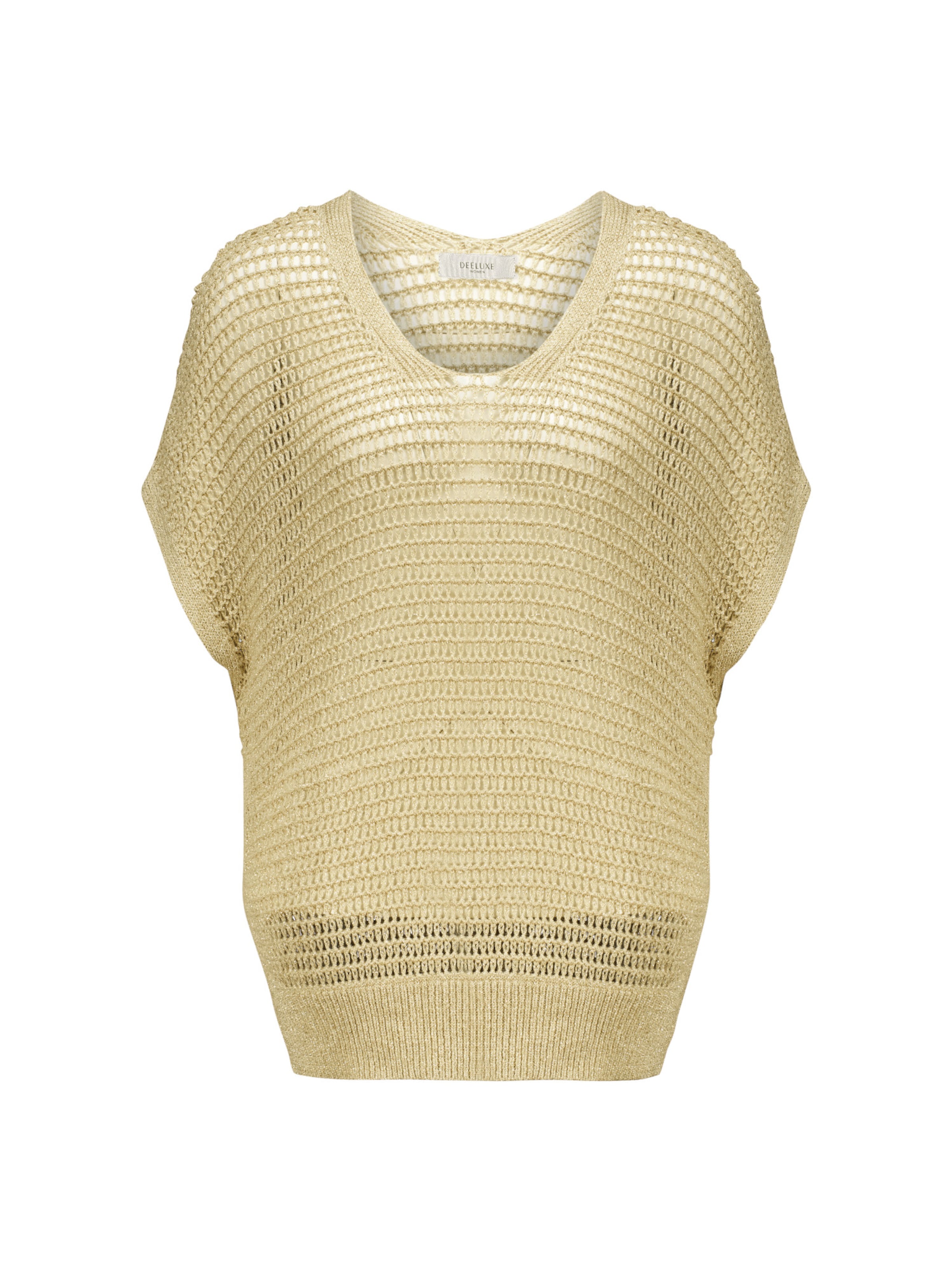 Deeluxe Trui 'Luzia' in Goud: voorkant